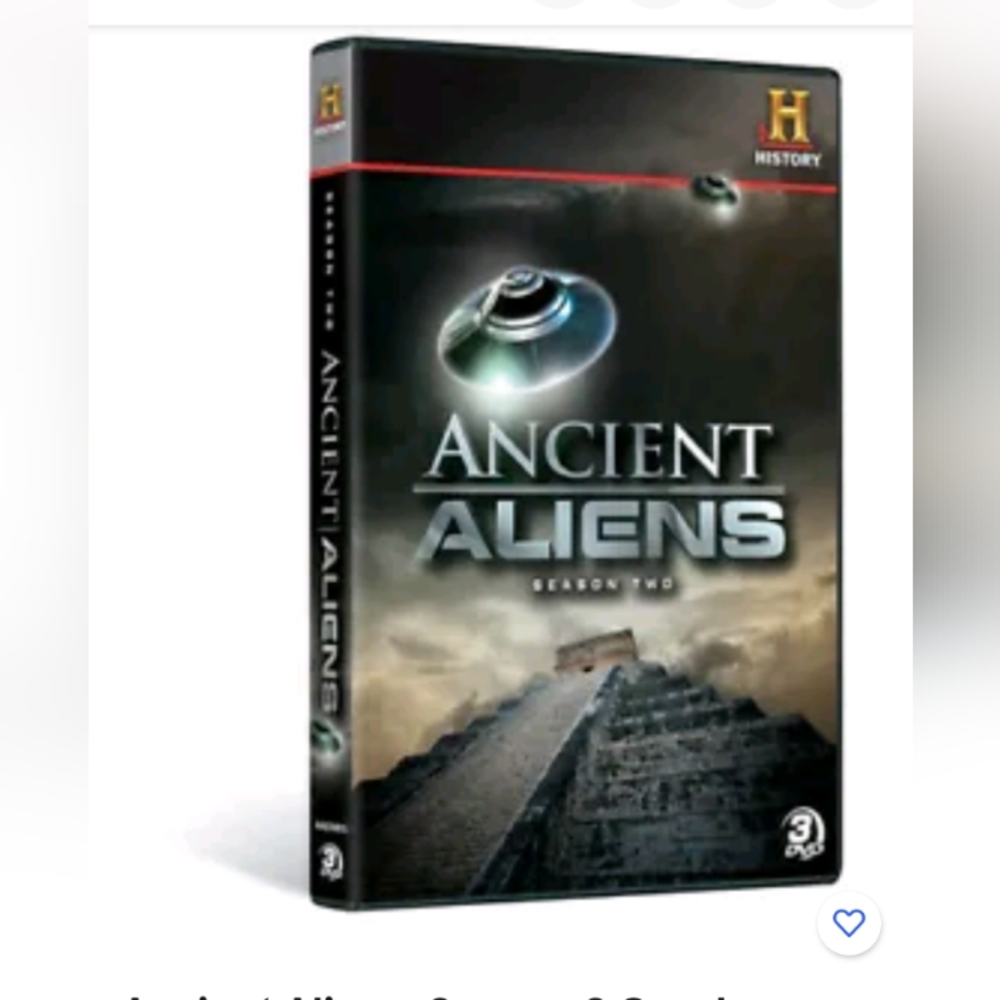 Gently used Ancient Aliens Season 2 complete set.